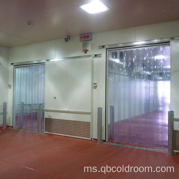 Tirai pintu PVC telus yang disesuaikan dengan fleksibel yang disesuaikan